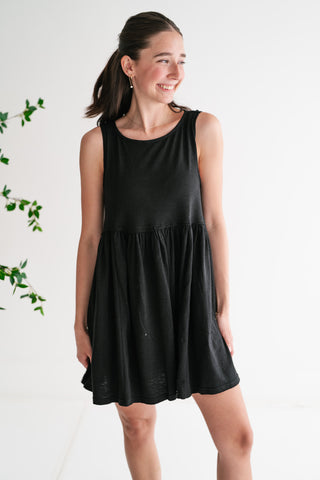 Yours Truly Mini Dress - Black