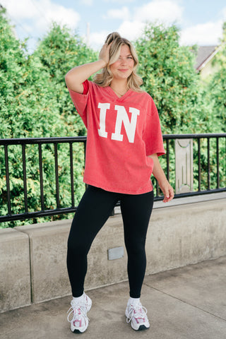 Local Love Varsity Oversized Tee
