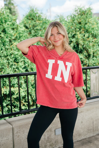 Local Love Varsity Oversized Tee