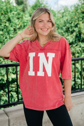 Local Love Varsity Oversized Tee