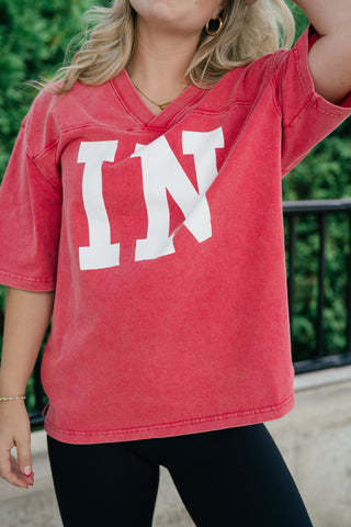 Local Love Varsity Oversized Tee