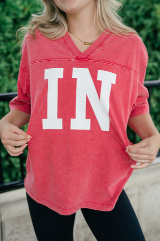 Local Love Varsity Oversized Tee