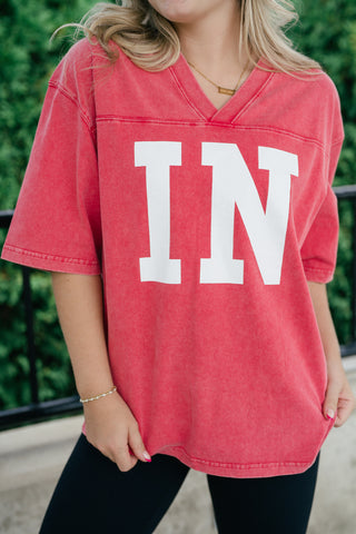 Local Love Varsity Oversized Tee