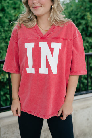 Local Love Varsity Oversized Tee