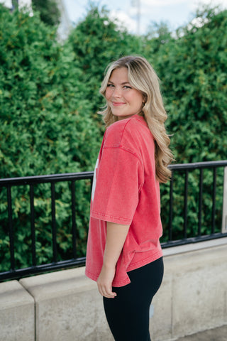 Local Love Varsity Oversized Tee