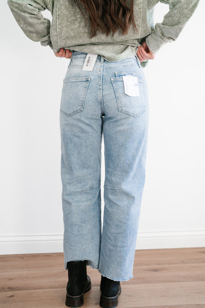 Vervet Noah High Rise Barrel Jeans