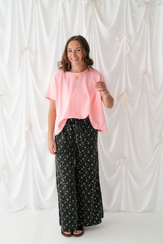 Pure Ease Relaxed Top - Soft Pink