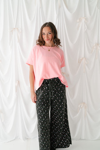 Pure Ease Relaxed Top - Soft Pink