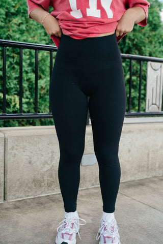 Essential Black Leggings