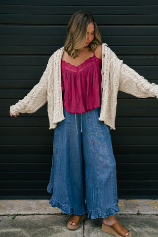 Free People Opal Knit Cardi