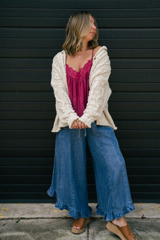 Free People Opal Knit Cardi