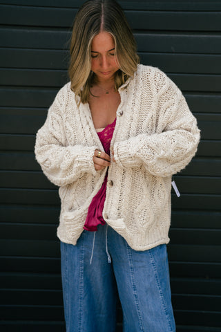 Free People Opal Knit Cardi