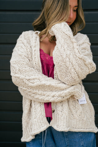 Free People Opal Knit Cardi