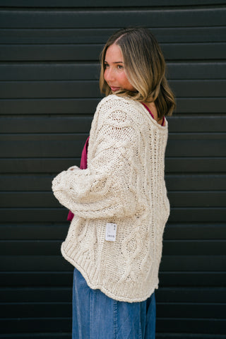Free People Opal Knit Cardi