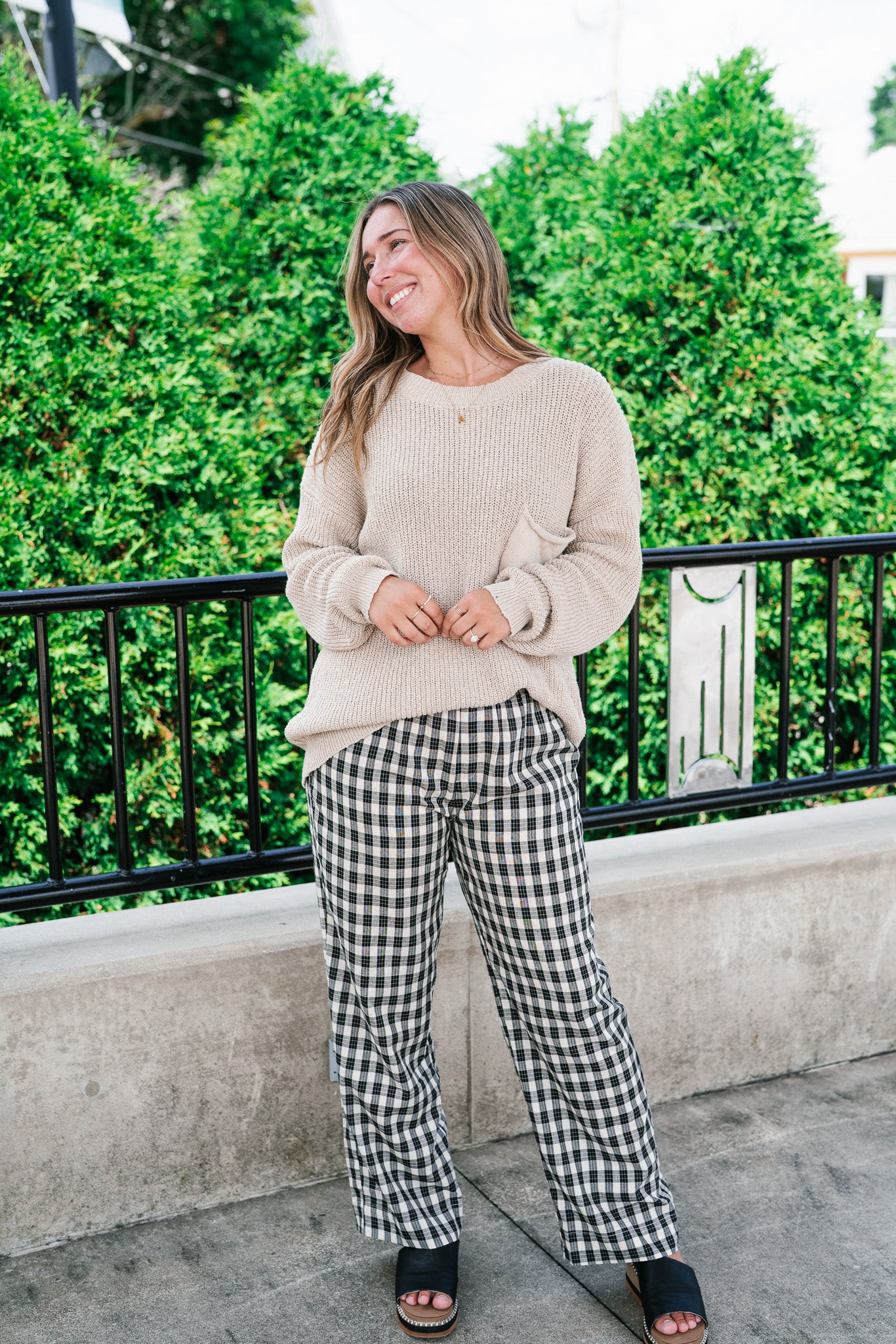 Daytone Knit Sweater Top