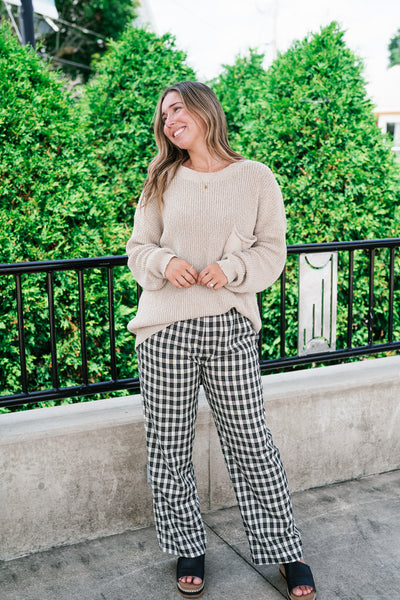 Daytone Knit Sweater Top