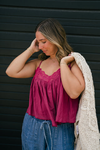 Free People Daylight Charm Cami