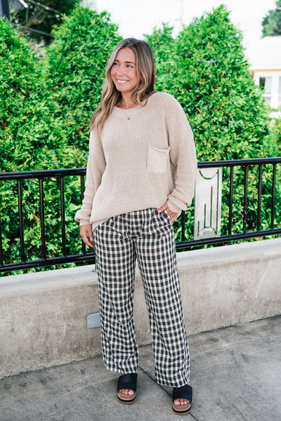 Daytone Knit Sweater Top