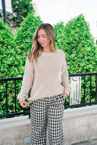 Daytone Knit Sweater Top