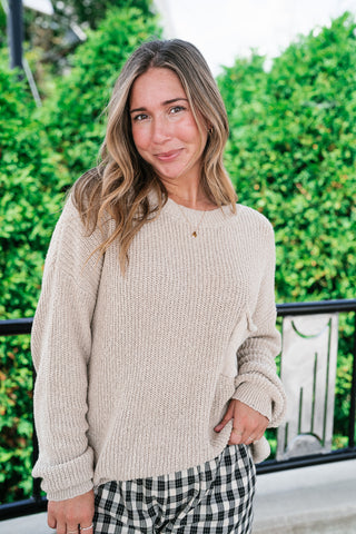 Daytone Knit Sweater Top