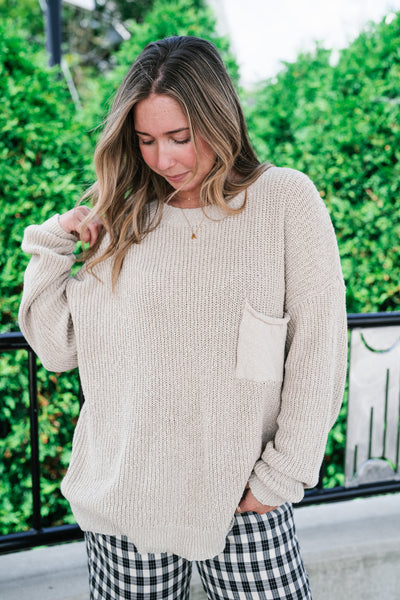 Daytone Knit Sweater Top