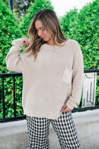 Daytone Knit Sweater Top