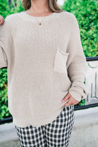 Daytone Knit Sweater Top