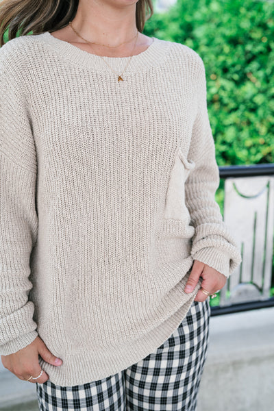 Daytone Knit Sweater Top