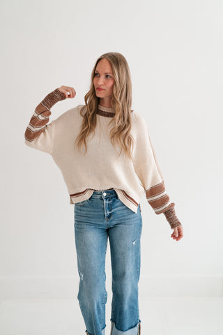 Maple Trim Knit Sweater