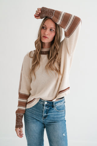 Maple Trim Knit Sweater