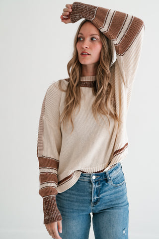Maple Trim Knit Sweater