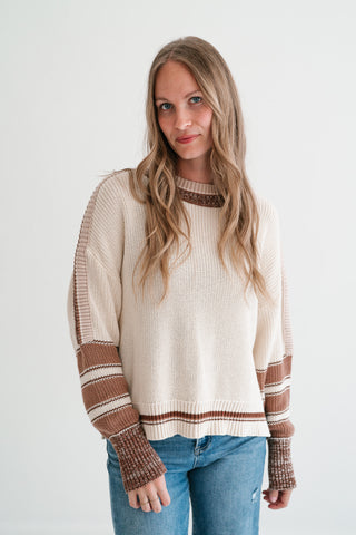 Maple Trim Knit Sweater