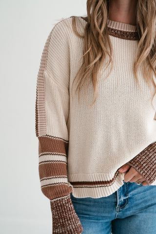 Maple Trim Knit Sweater