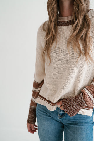 Maple Trim Knit Sweater