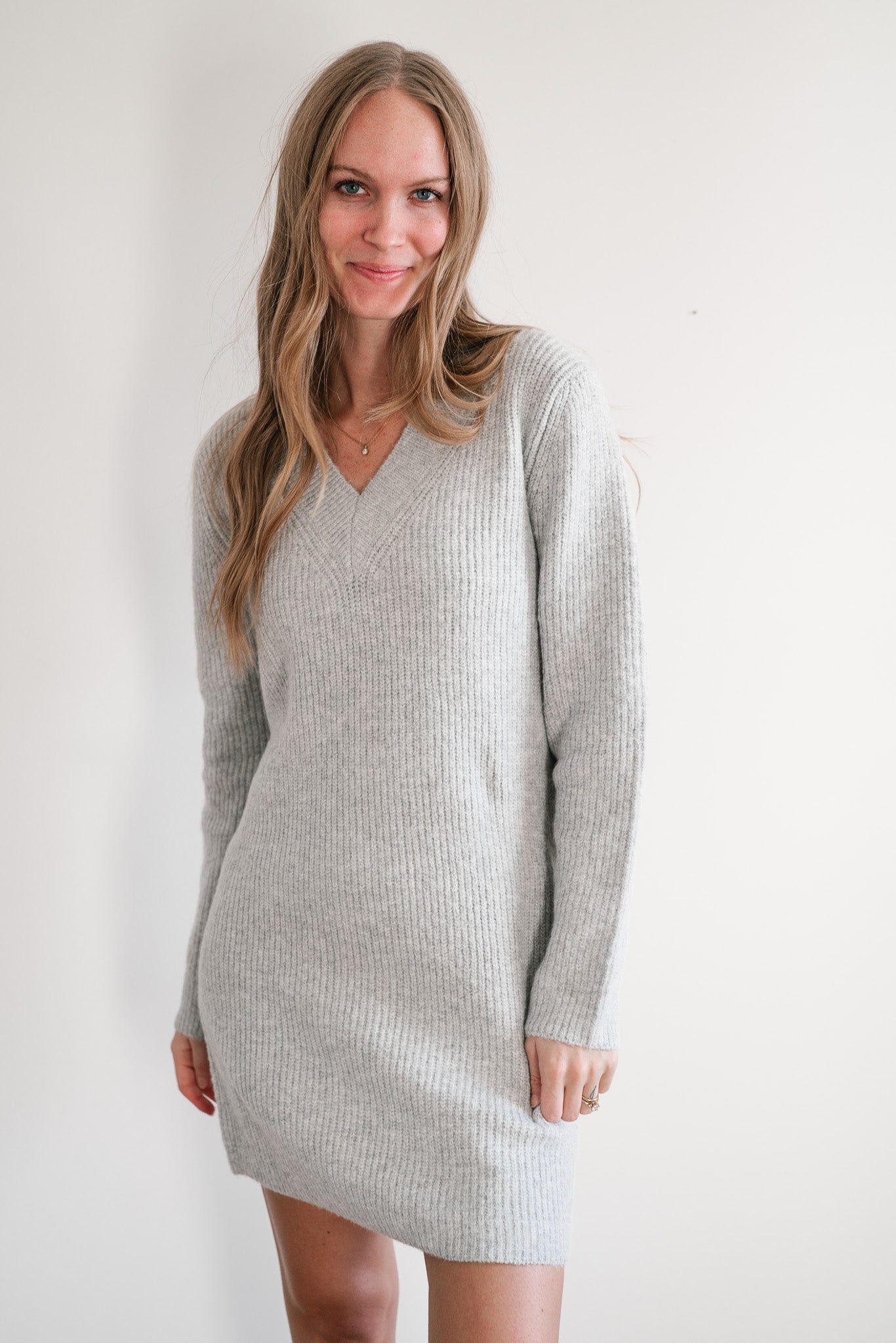 Cozy Comfort Sweater Dress