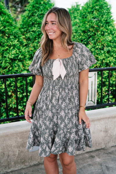 Rosewood Poetry Mini Dress