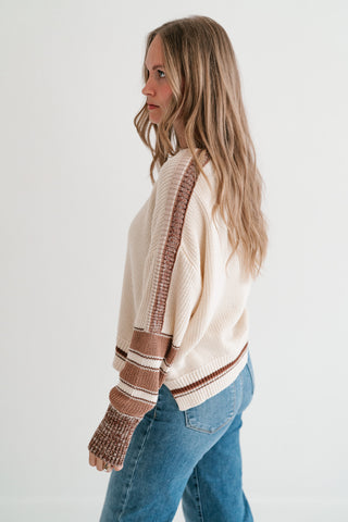 Maple Trim Knit Sweater
