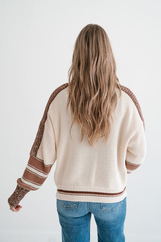 Maple Trim Knit Sweater