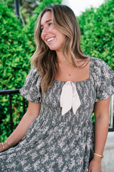 Rosewood Poetry Mini Dress