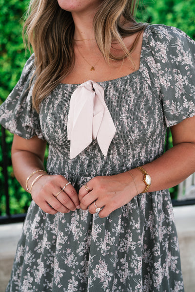 Rosewood Poetry Mini Dress
