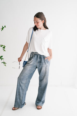Harper High-Rise Barrel Leg Jeans