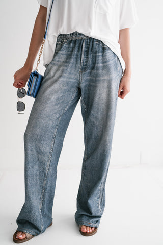 Harper High-Rise Barrel Leg Jeans