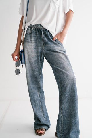 Harper High-Rise Barrel Leg Jeans