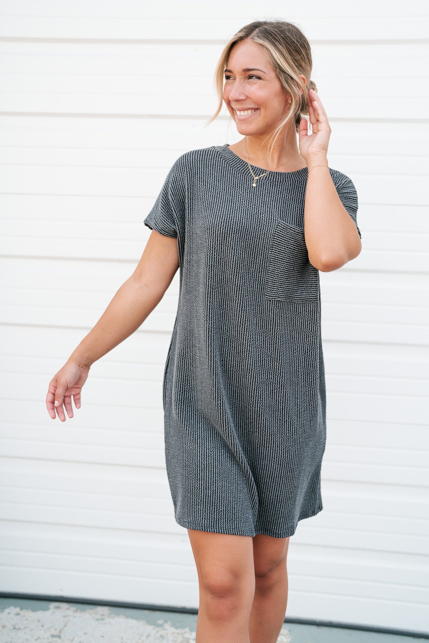 Willet Ribbed Cozy Dress