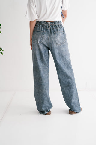 Harper High-Rise Barrel Leg Jeans