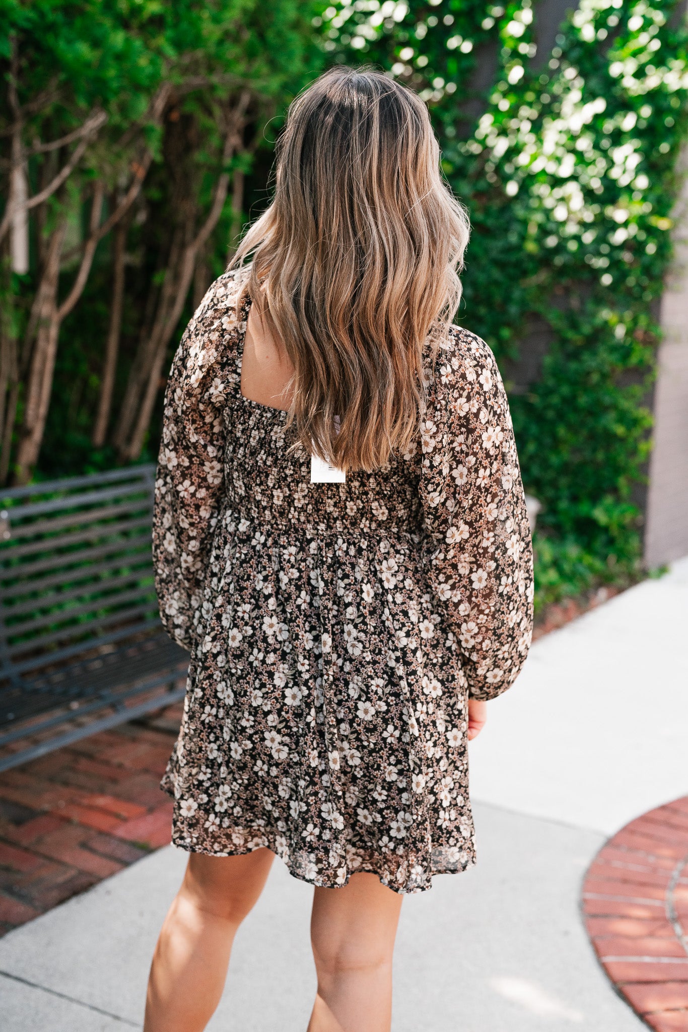 Picking Wildflowers Floral Mini Dress