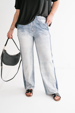 Driftline Wide Leg Denim Jean