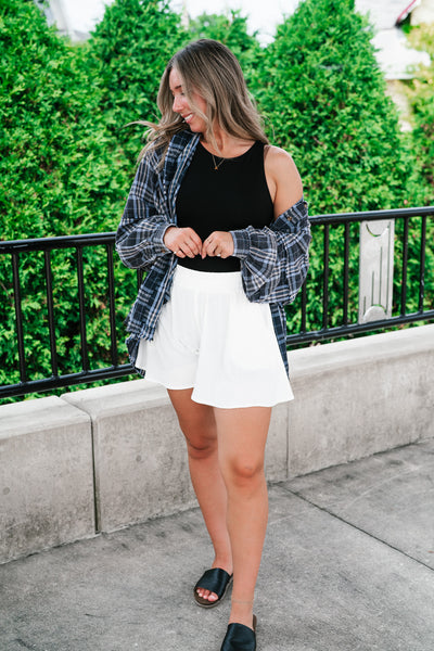 Fireside Flannel - Navy