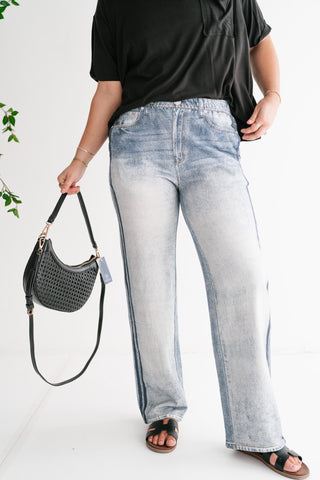Driftline Wide Leg Denim Jean