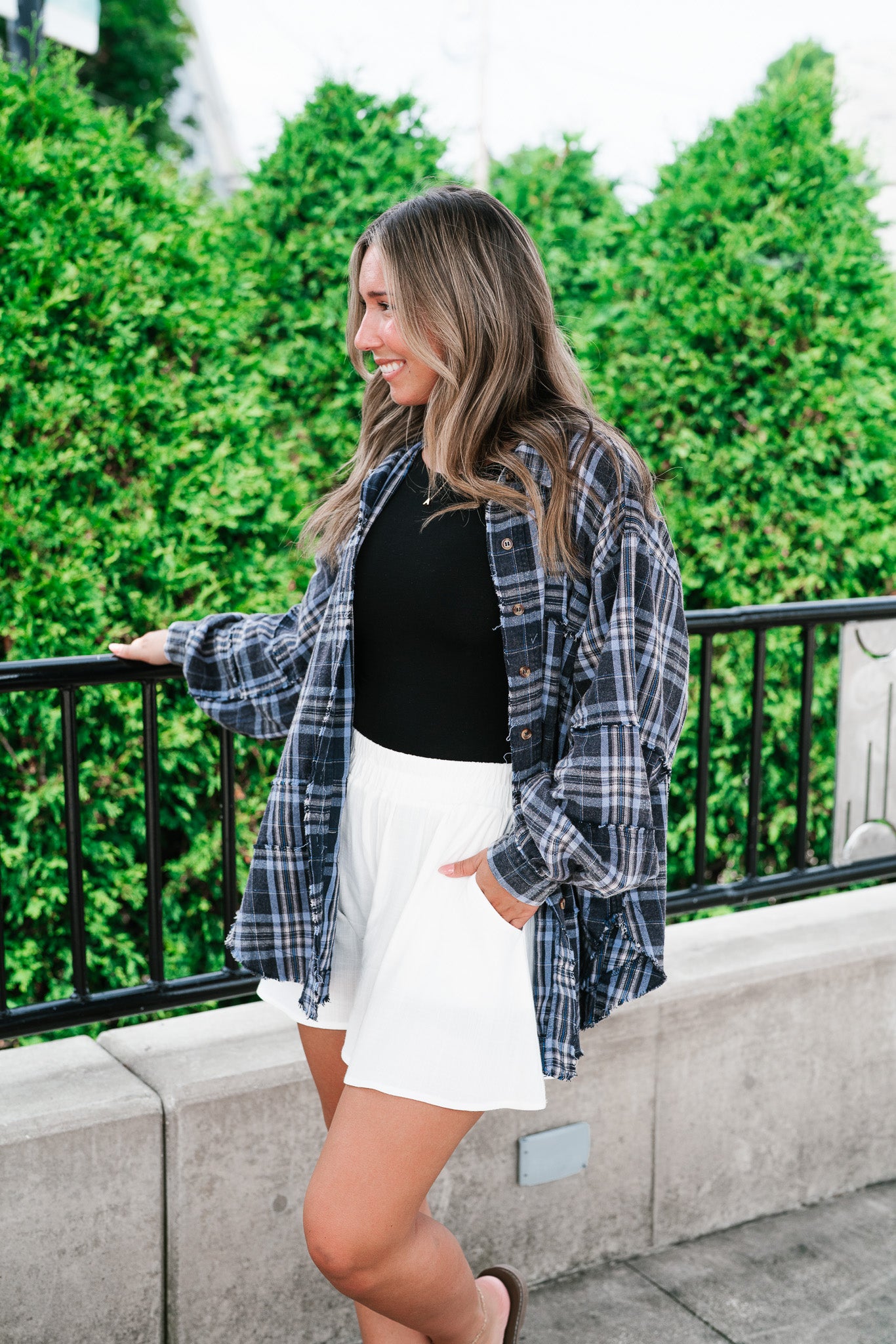 Fireside Flannel - Navy